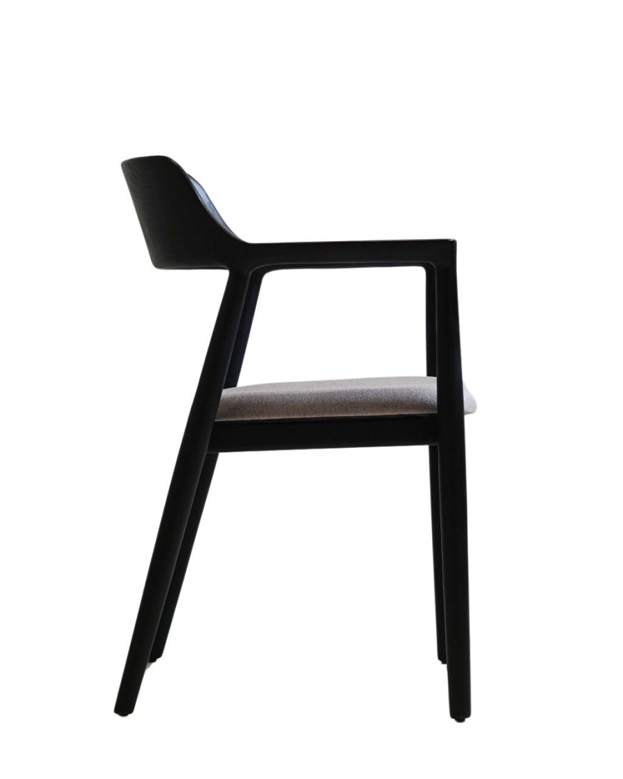 TAKASHI WITH FIXED CUSHION DINING CHAIR