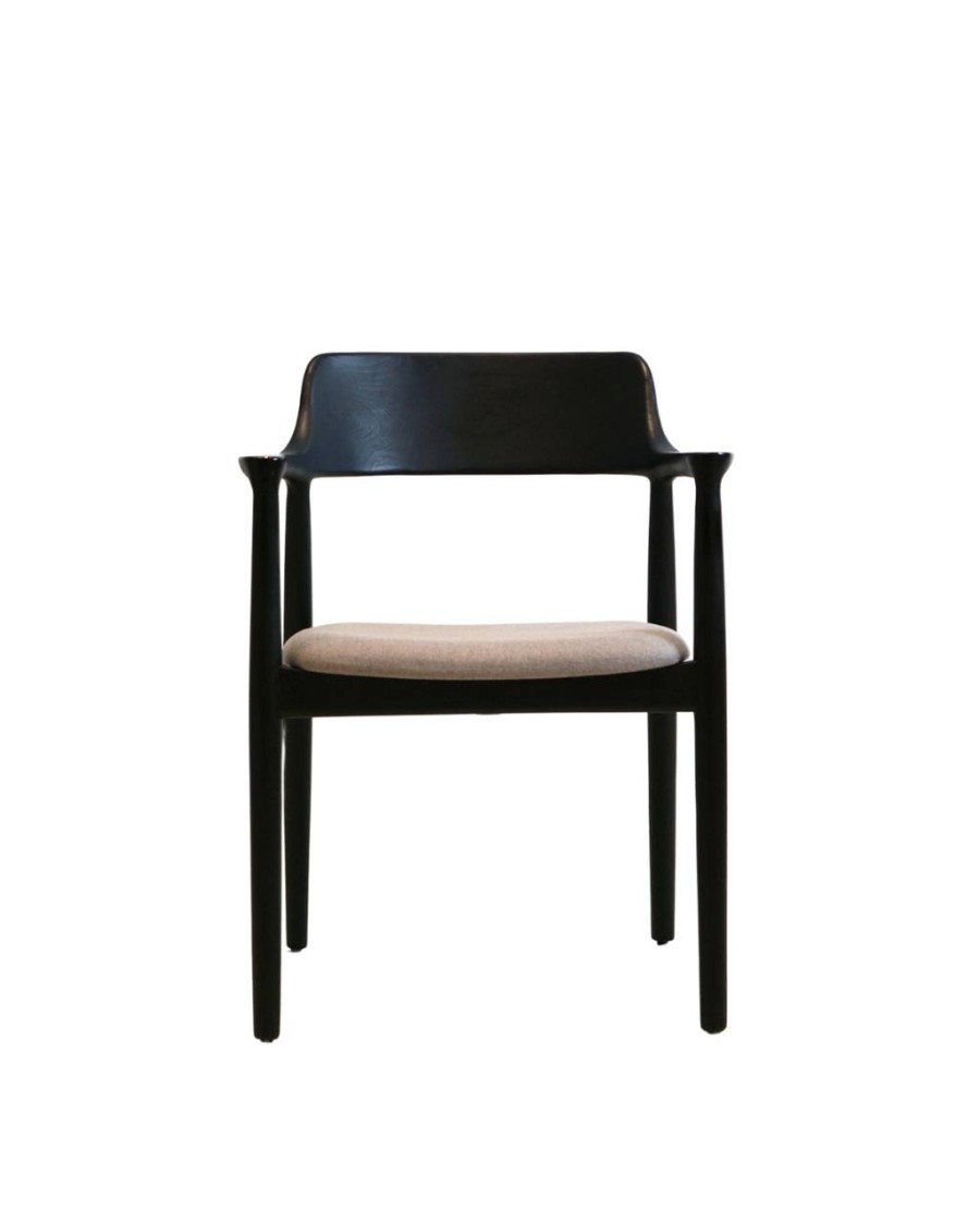 TAKASHI WITH FIXED CUSHION DINING CHAIR