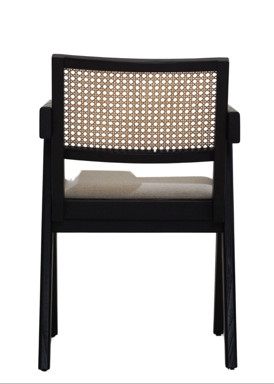 FOREST ARM DINING CHAIR WITH CUSHION SEAT
