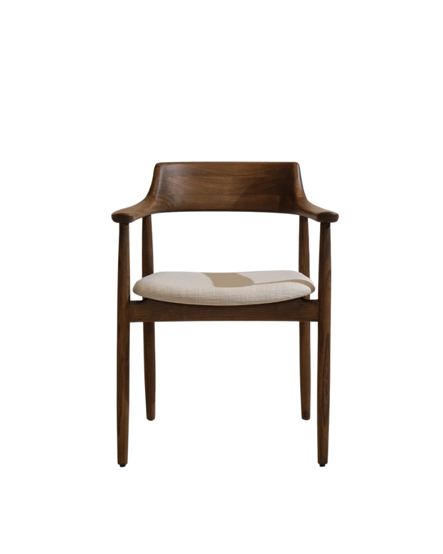 HARUTO WITH FIXED CUSHION DINING CHAIR
