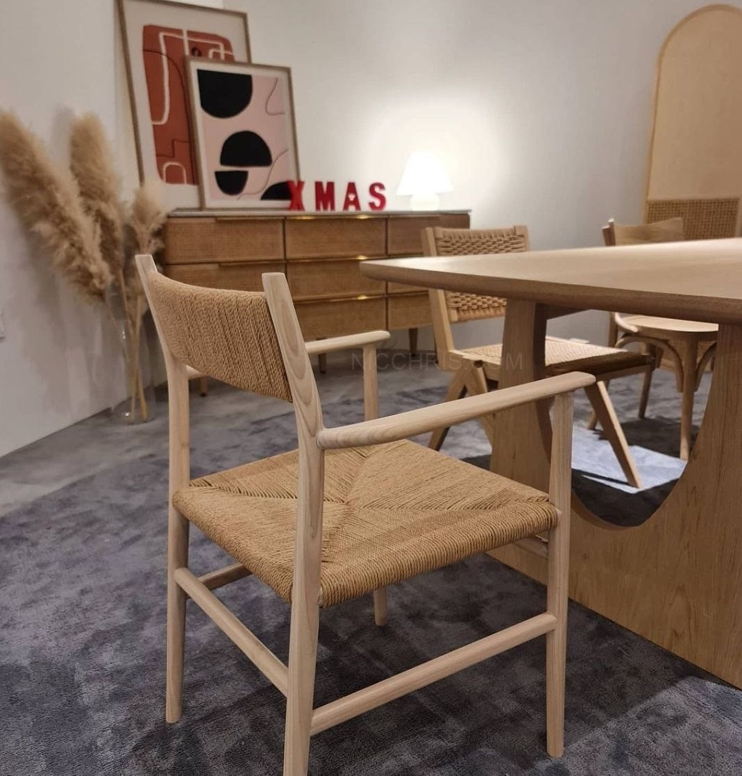 Jute Dining Chair Premium and Designer Furniture Nicchris