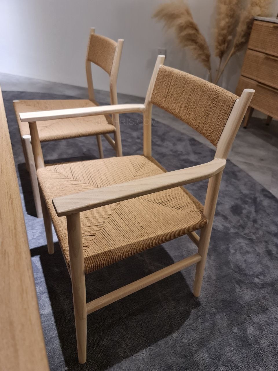 Jute Dining Chair Premium and Designer Furniture Nicchris