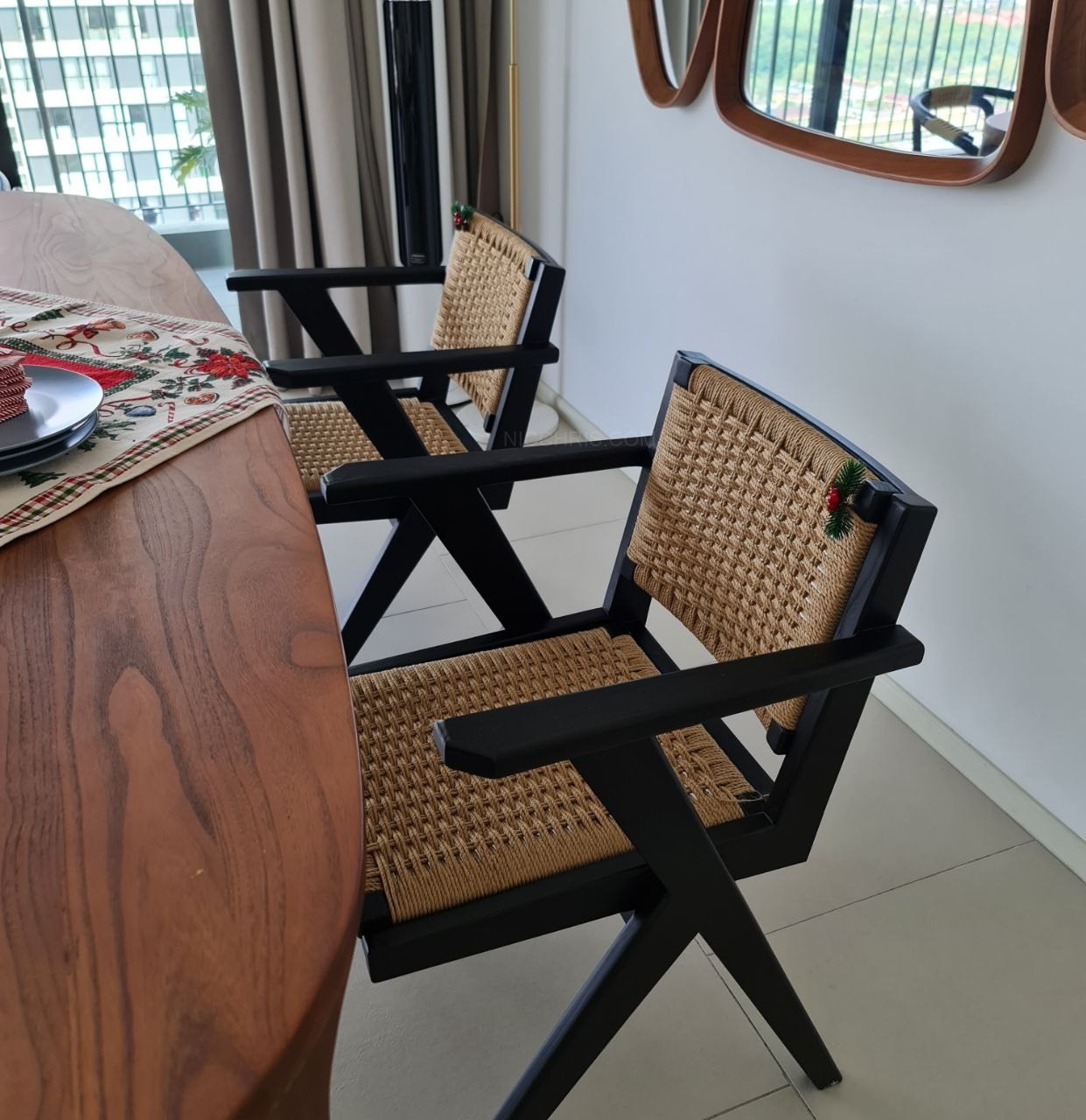 Jute Dining Chair Premium and Designer Furniture Nicchris