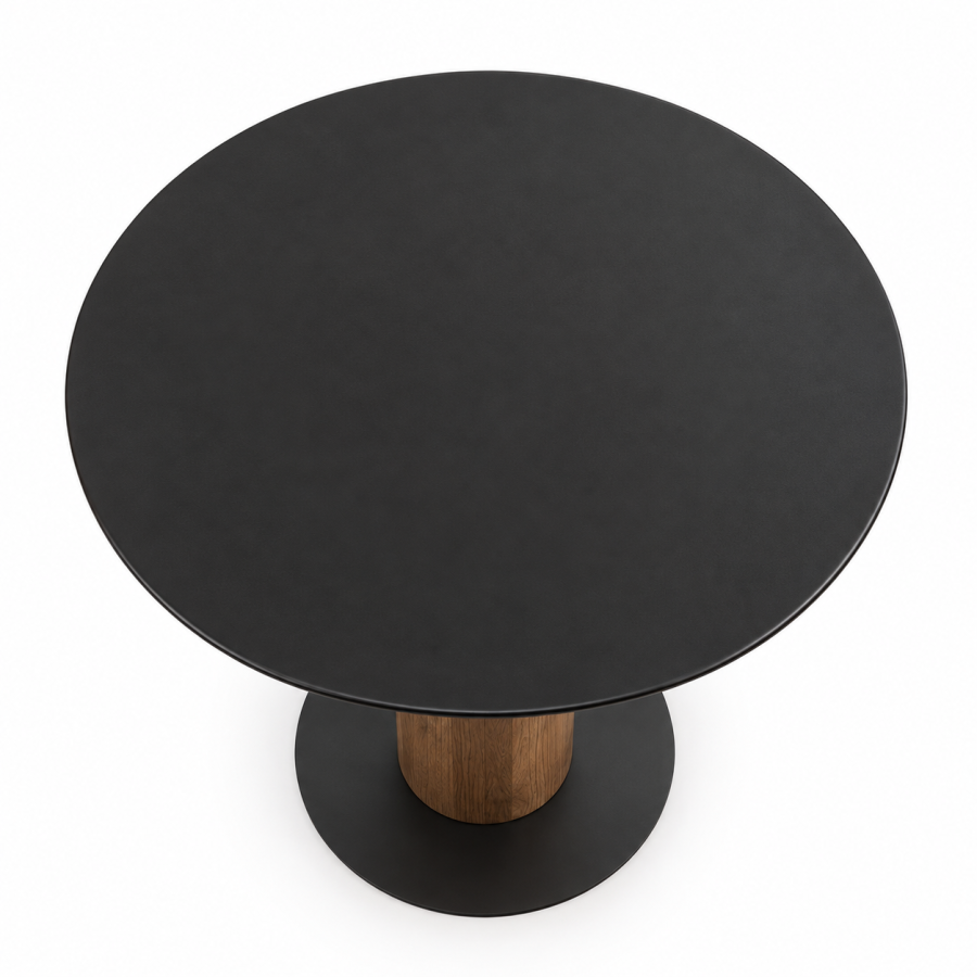 senclock breakfast table top view
