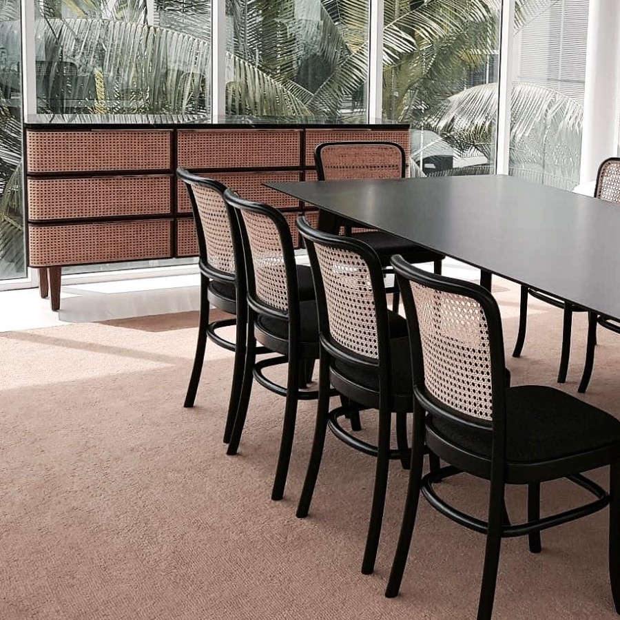 NICO RATTAN DINING CHAIR