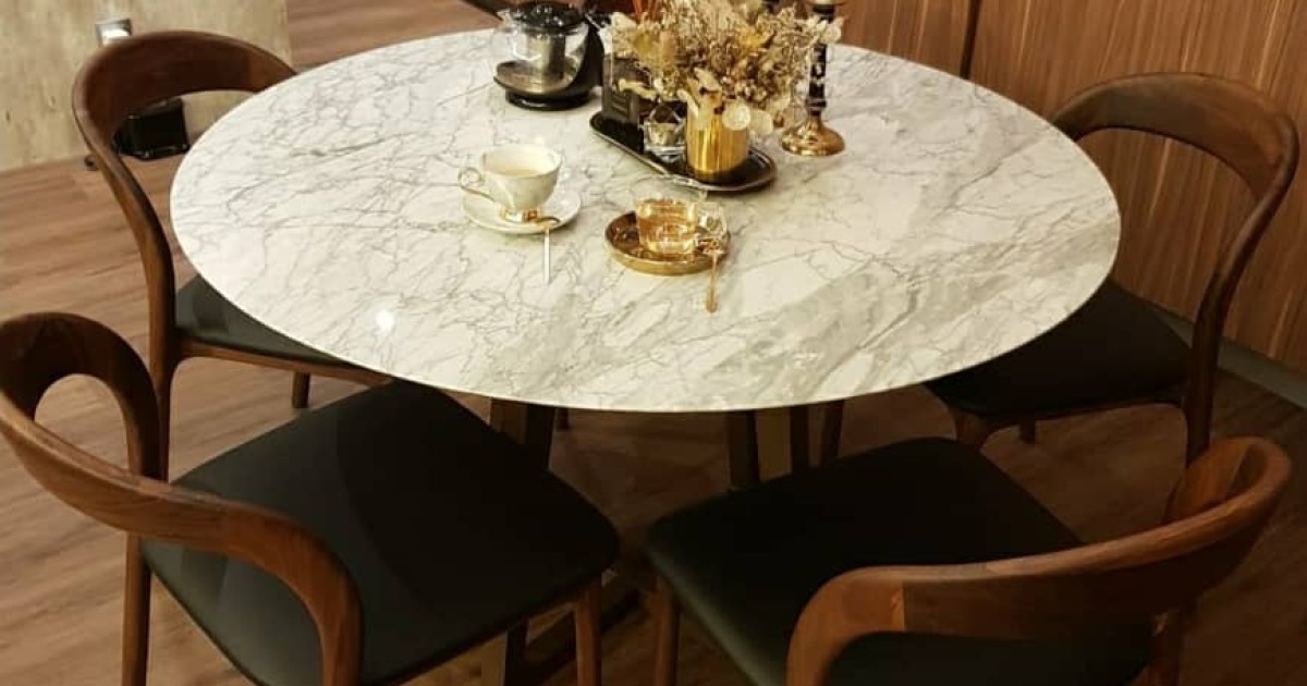 Round Dining Table Premium and Designer Furniture Nicchris